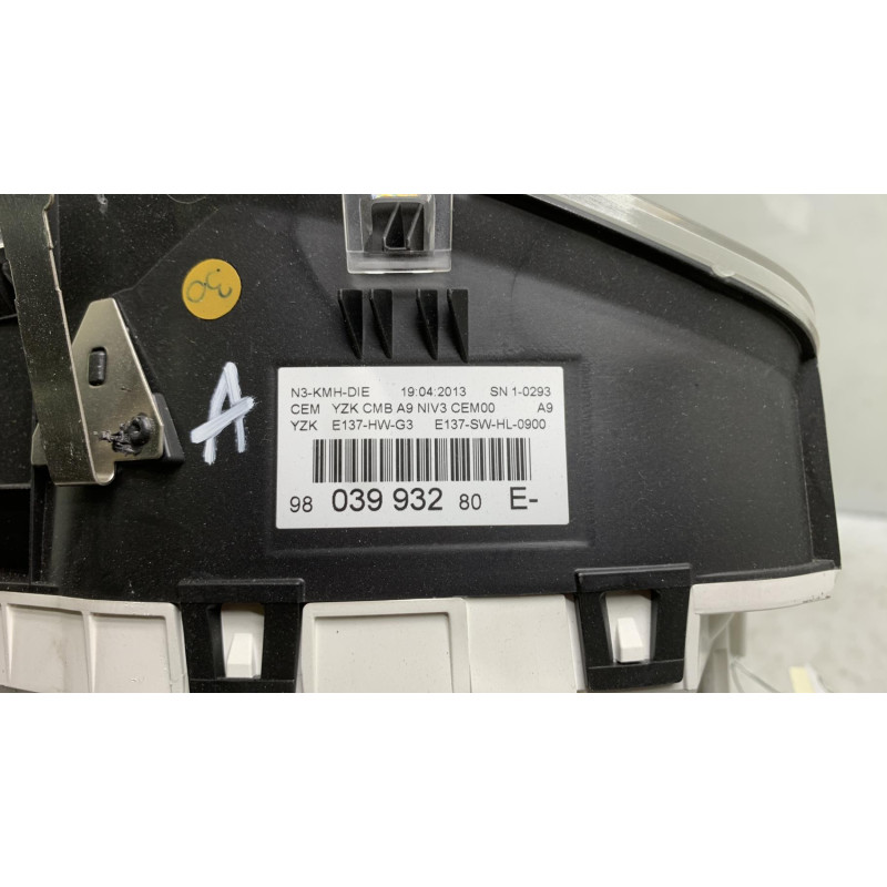 Compteur PEUGEOT 208 1 Photo n°5