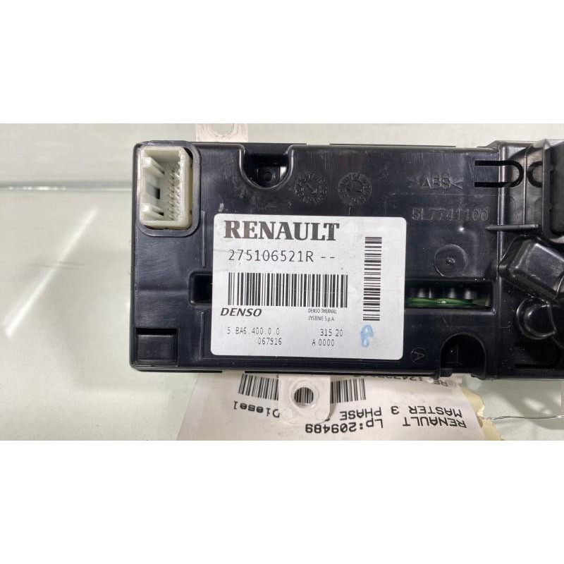 Commande chauffage RENAULT MASTER 3 Photo n°3