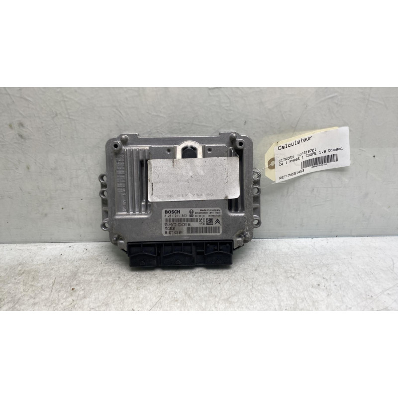 Calculateur moteur CITROEN C4 1 Photo n°1