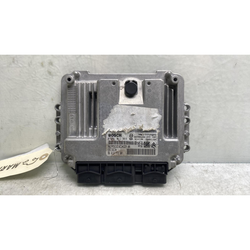 Calculateur moteur CITROEN C4 1 Photo n°1