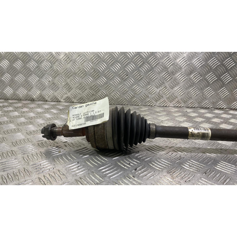 Cardan gauche (transmission) RENAULT MEGANE 3 Photo n°2