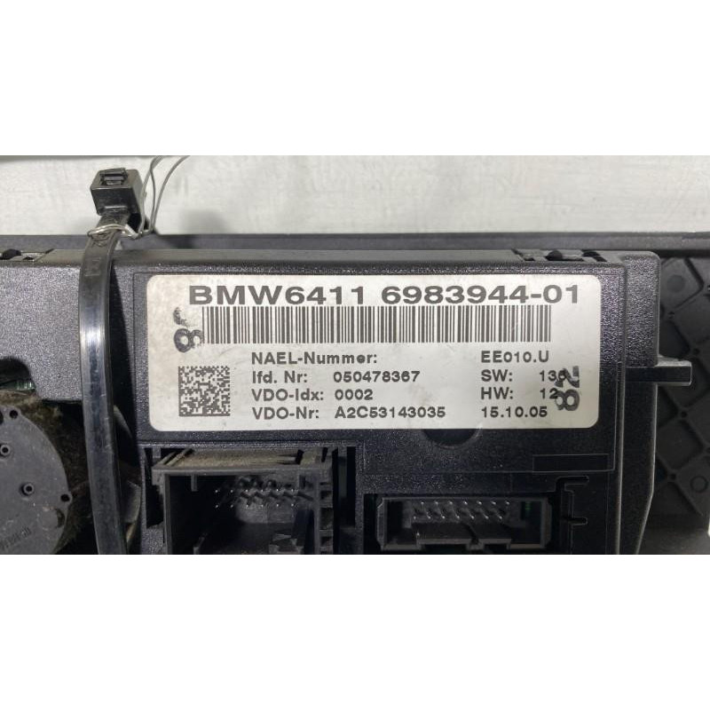 Commande chauffage BMW SERIE 3 E91 Photo n°1