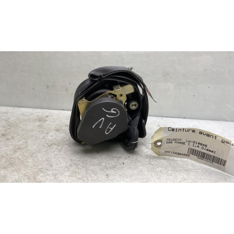 Pretensionneur de ceinture avant gauche PEUGEOT 206 Photo n°4