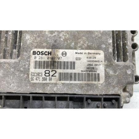 Calculateur moteur PEUGEOT 206 Photo n°1