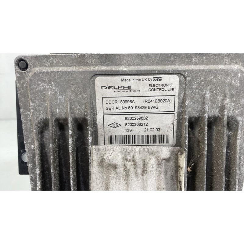 Calculateur moteur RENAULT MEGANE 2 Photo n°1