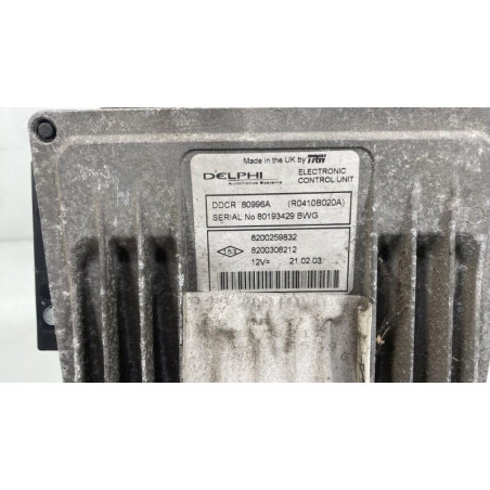 Calculateur moteur RENAULT MEGANE 2 Photo n°1