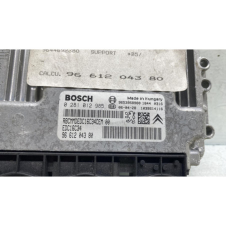 Calculateur moteur CITROEN C4 1