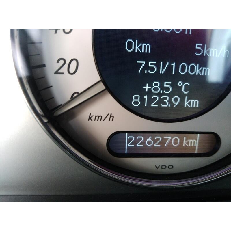 Bouton de warning MERCEDES CLASSE E 211 Photo n°12