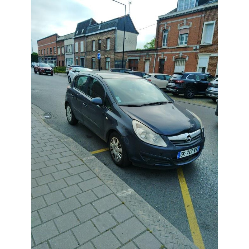 Ceinture avant gauche OPEL CORSA D Photo n°4