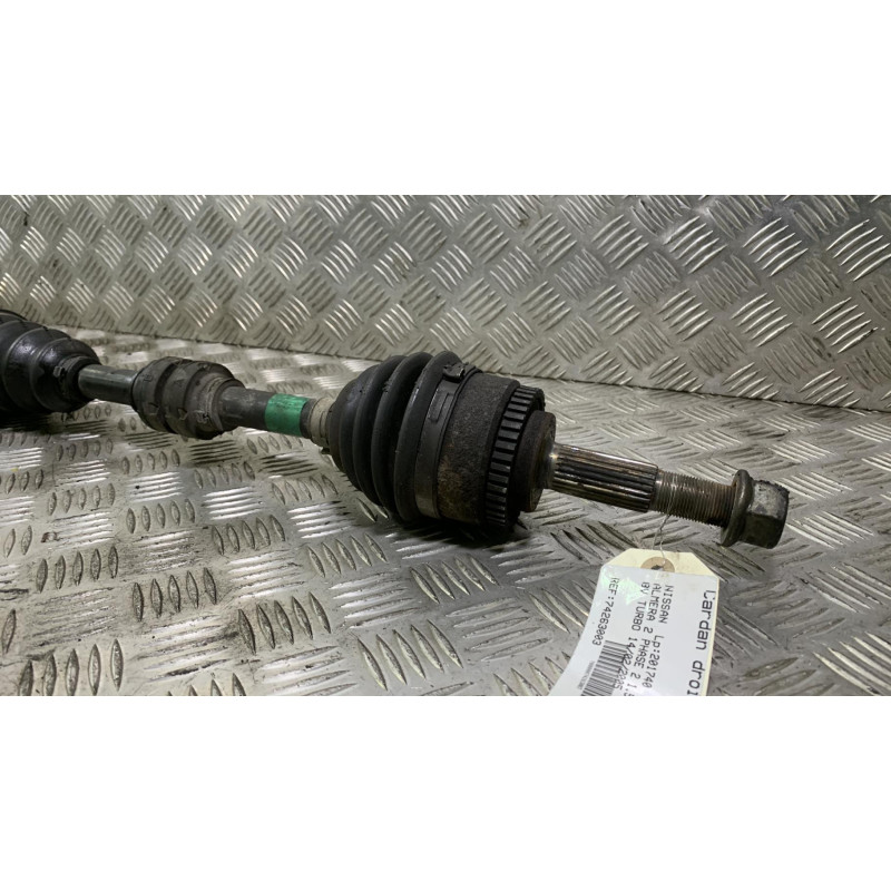 Cardan droit (transmission) NISSAN ALMERA 2 Photo n°2