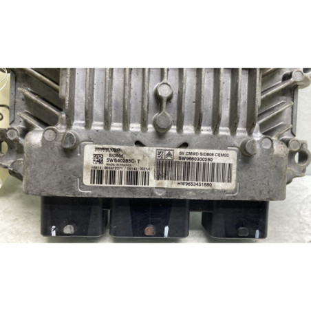 Calculateur moteur CITROEN C3 1 Photo n°1