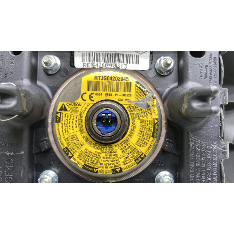 Air bag conducteur DACIA SANDERO 2 Photo n°1