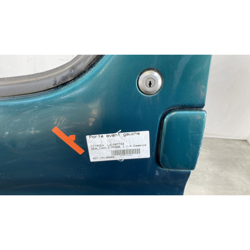 Porte avant gauche CITROEN BERLINGO 1 Photo n°7
