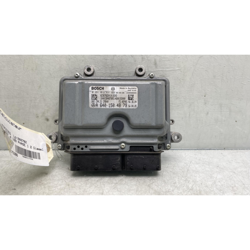 Calculateur moteur MERCEDES CLASSE A 169 Photo n°1