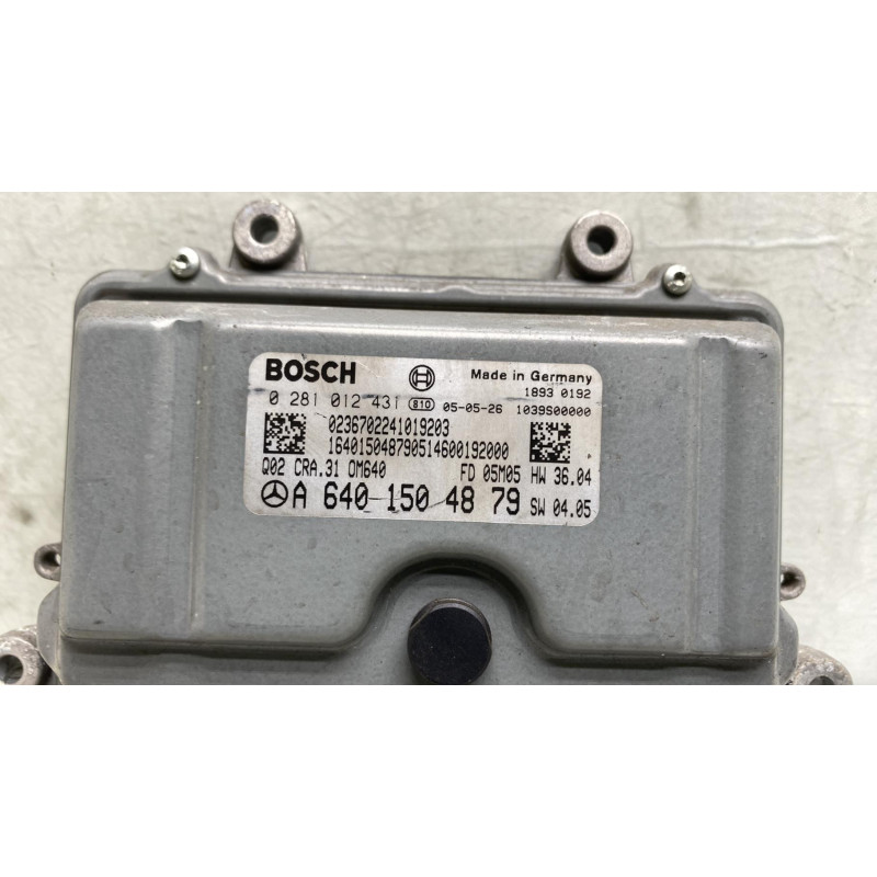 Calculateur moteur MERCEDES CLASSE A 169 Photo n°4