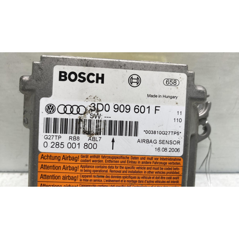 Boitier air bag VOLKSWAGEN TOUAREG 1 Photo n°4
