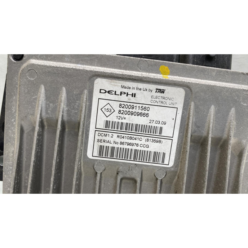 Calculateur moteur RENAULT CLIO 3 Photo n°4