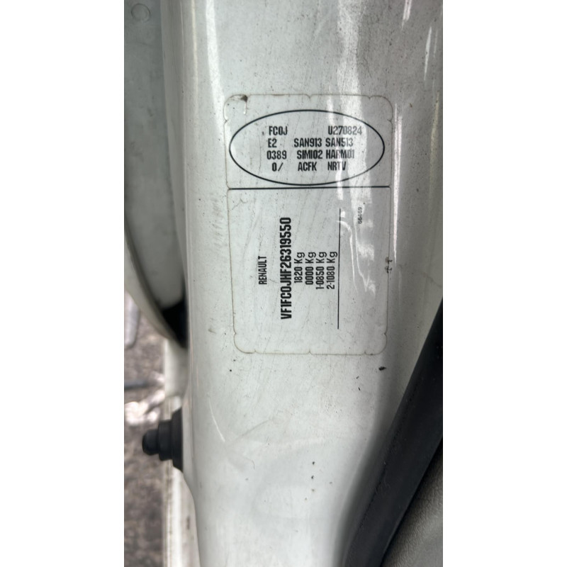 Poignee porte laterale droit RENAULT KANGOO 1 Photo n°9