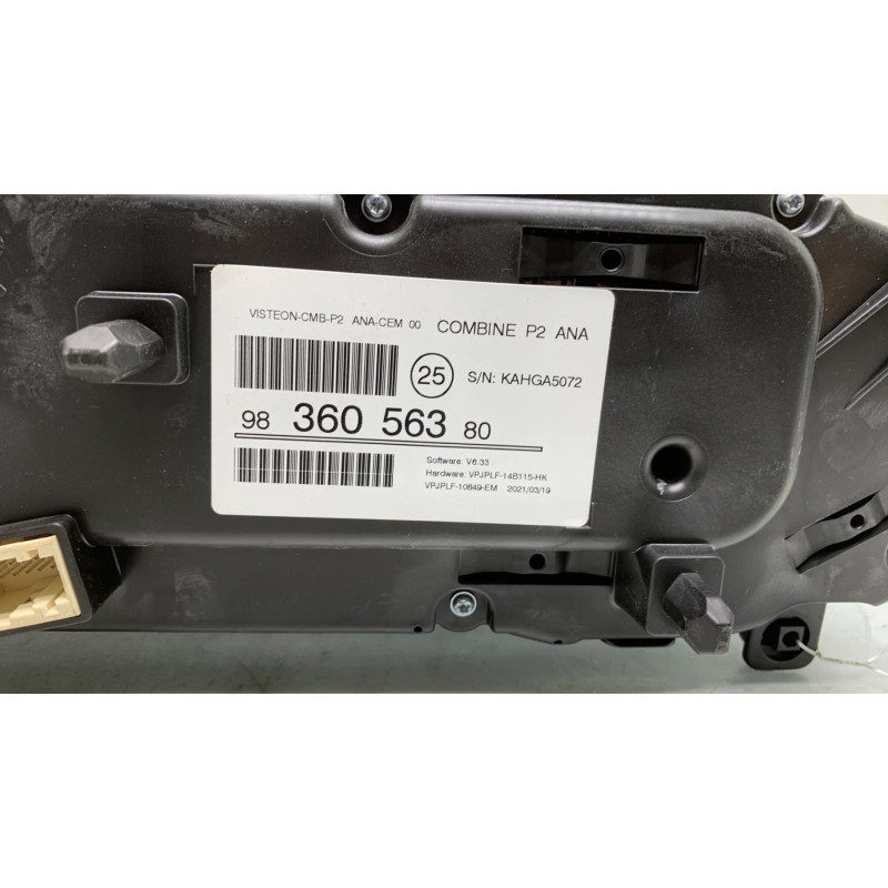 Compteur PEUGEOT 208 2 Photo n°4