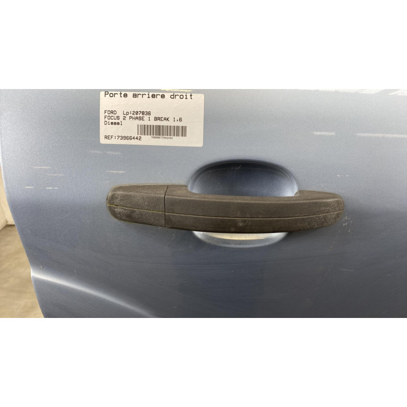 Porte arriere droit FORD FOCUS 2 Photo n°8