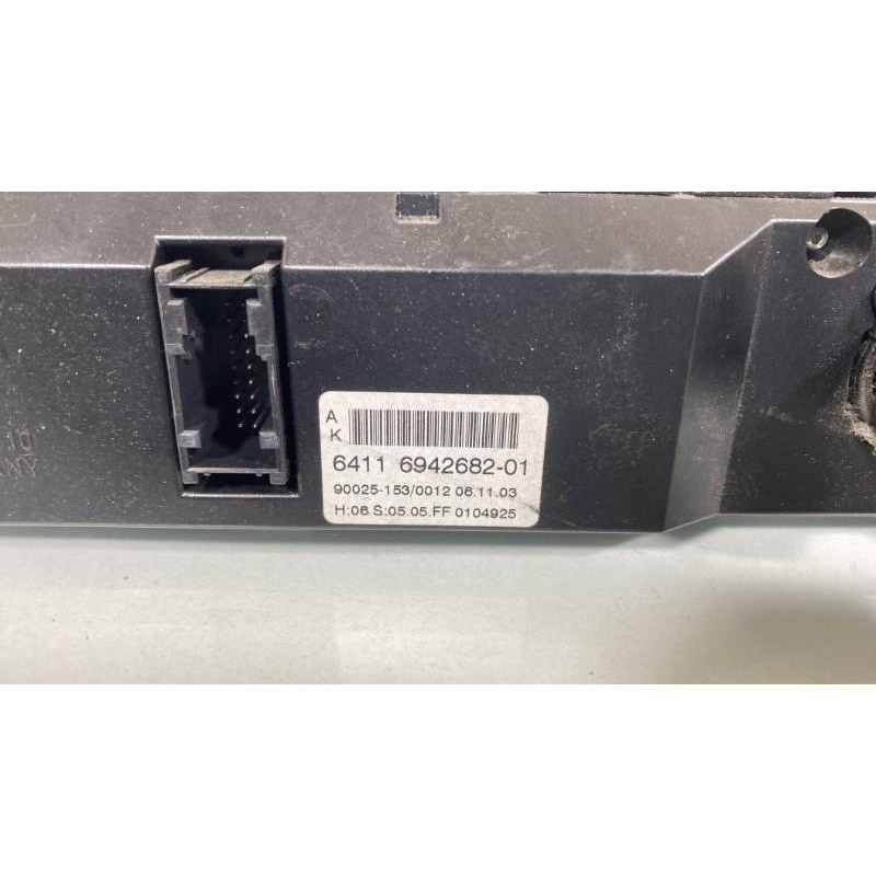 Commande chauffage BMW SERIE 5 E60 Photo n°2