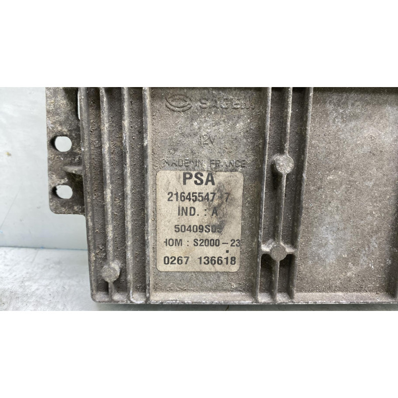 Calculateur moteur PEUGEOT 206 Photo n°4
