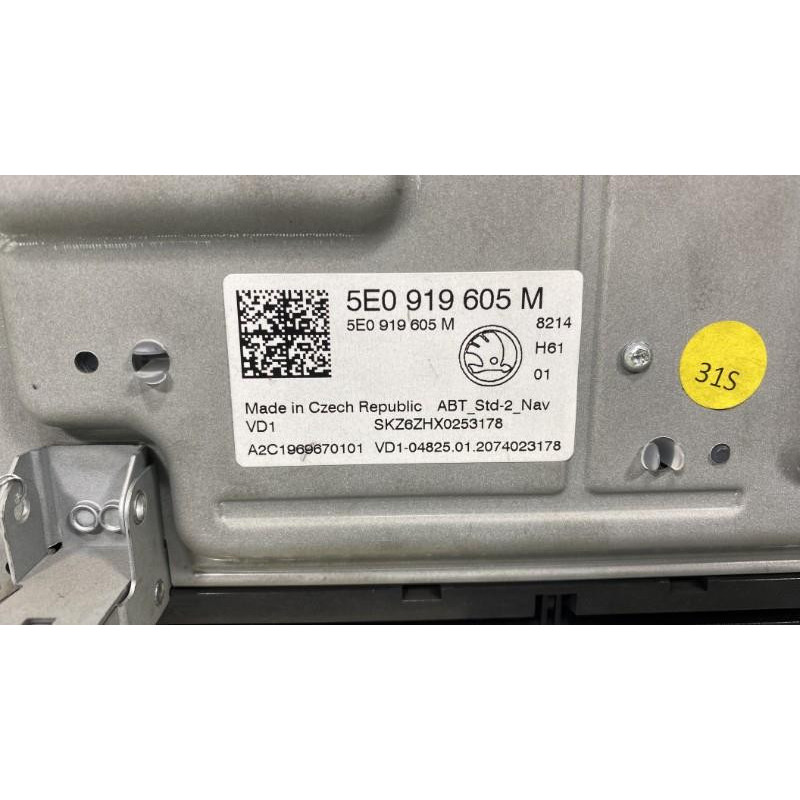 Ecran GPS SKODA OCTAVIA 3 Photo n°6