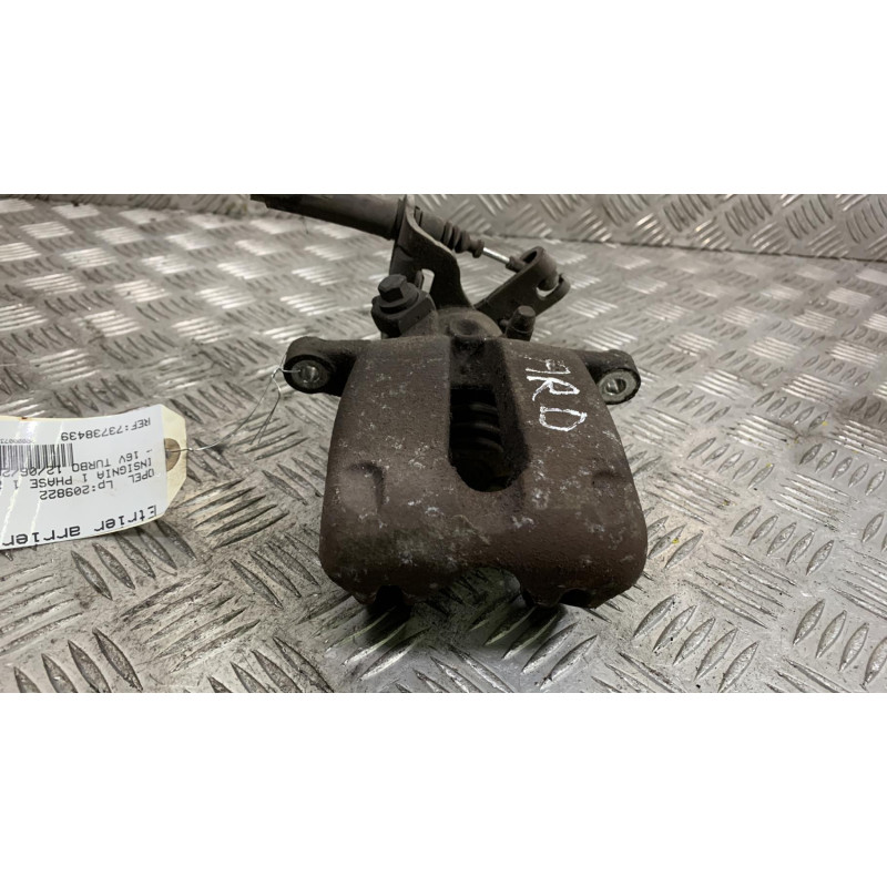 Etrier arriere droit (freinage) OPEL INSIGNIA 1 Photo n°2