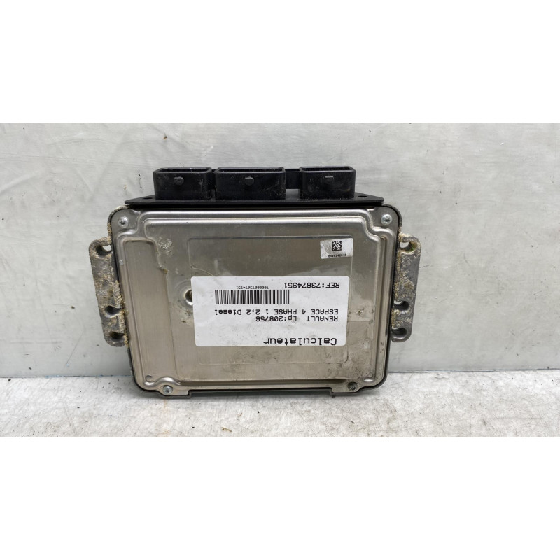 Calculateur moteur RENAULT ESPACE 4 Photo n°4