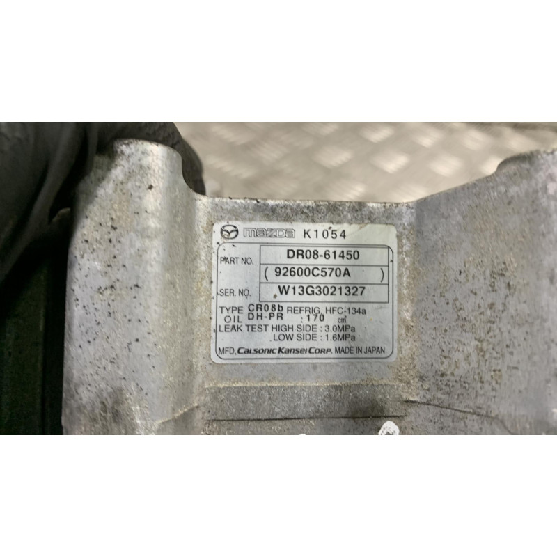 Compresseur clim MAZDA 2 2 Photo n°2