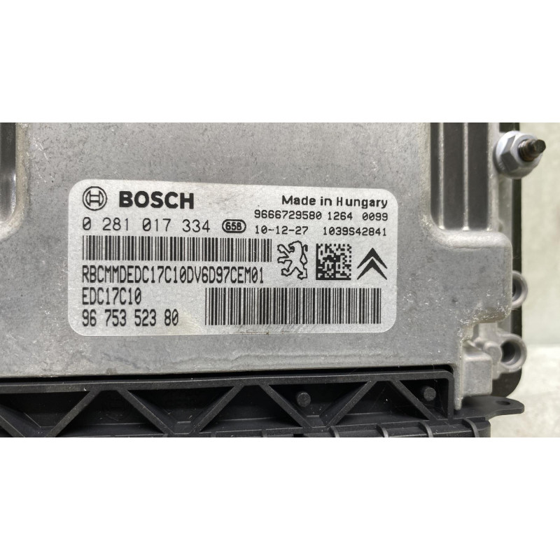 Calculateur moteur CITROEN BERLINGO 2 Photo n°1