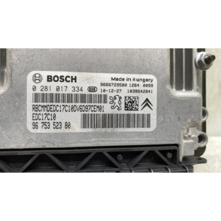 Calculateur moteur CITROEN BERLINGO 2 Photo n°1