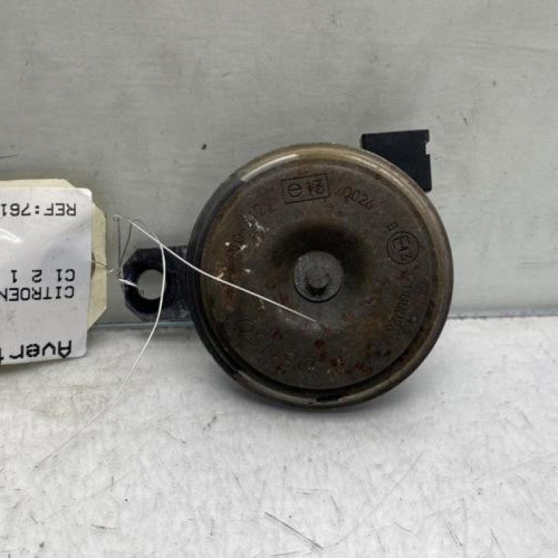 Avertisseur/Klaxon CITROEN C1 2 Photo n°1