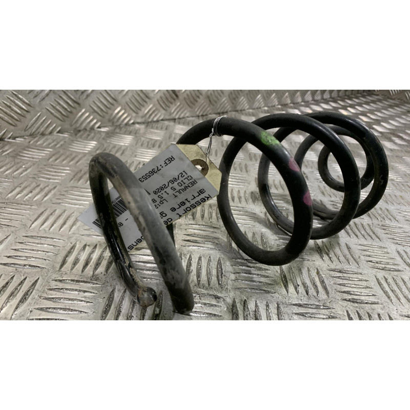 Ressort de suspension arriere gauche RENAULT CLIO 5 Photo n°3