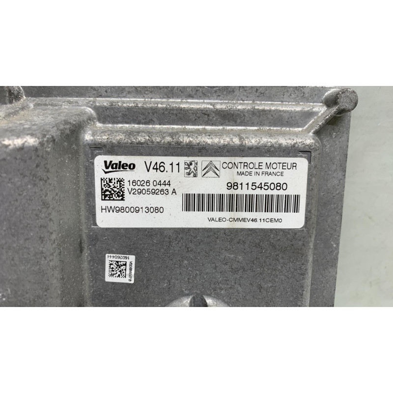 Calculateur moteur PEUGEOT 2008 1 Photo n°2