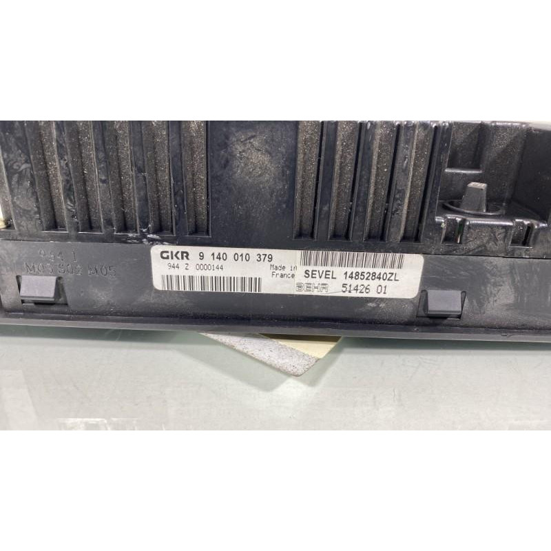Commande chauffage PEUGEOT 806 Photo n°3