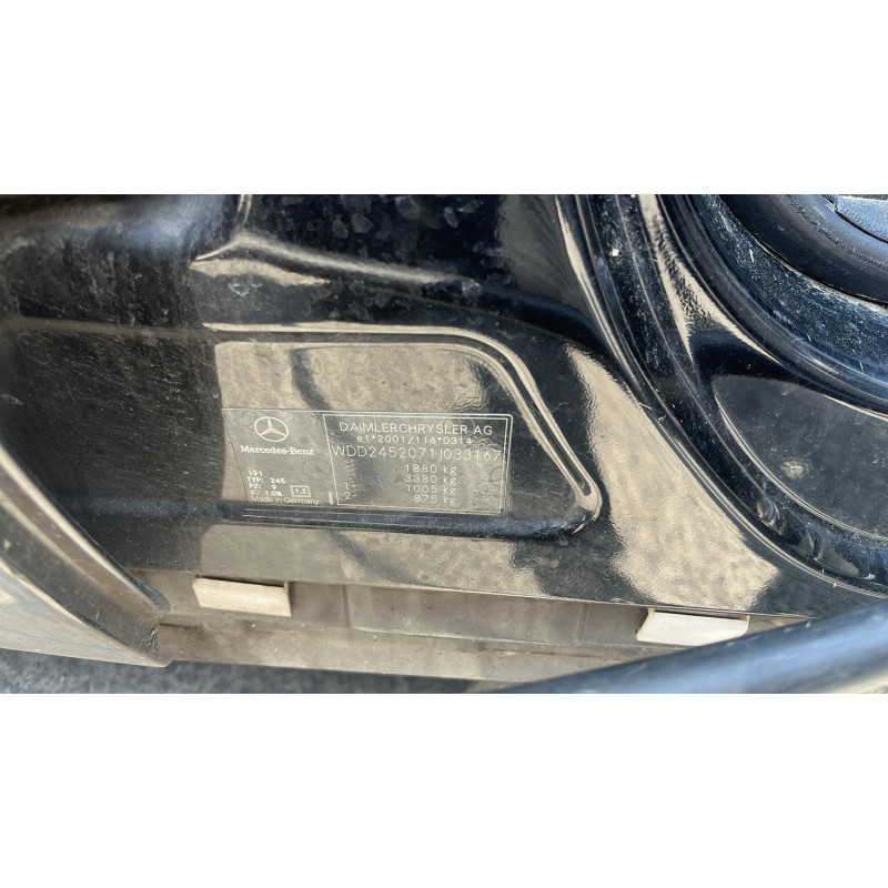 Charniere de capot MERCEDES CLASSE B 245 Photo n°6