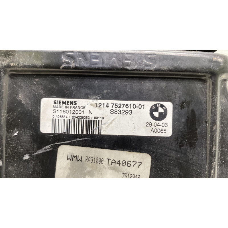 Calculateur moteur MINI MINI 1 R50/R53 Photo n°4