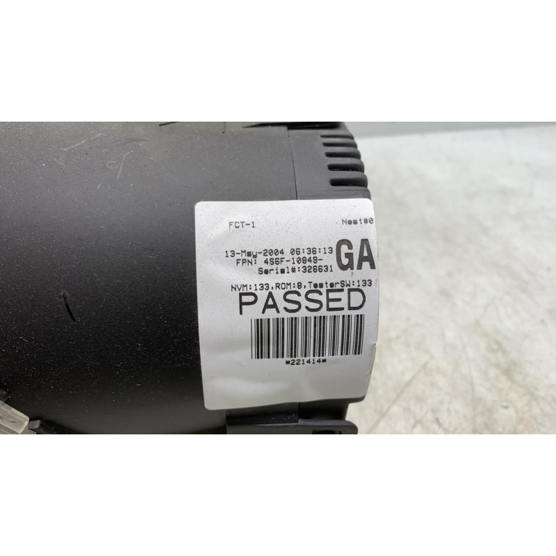 Compteur FORD FIESTA 5 Photo n°4