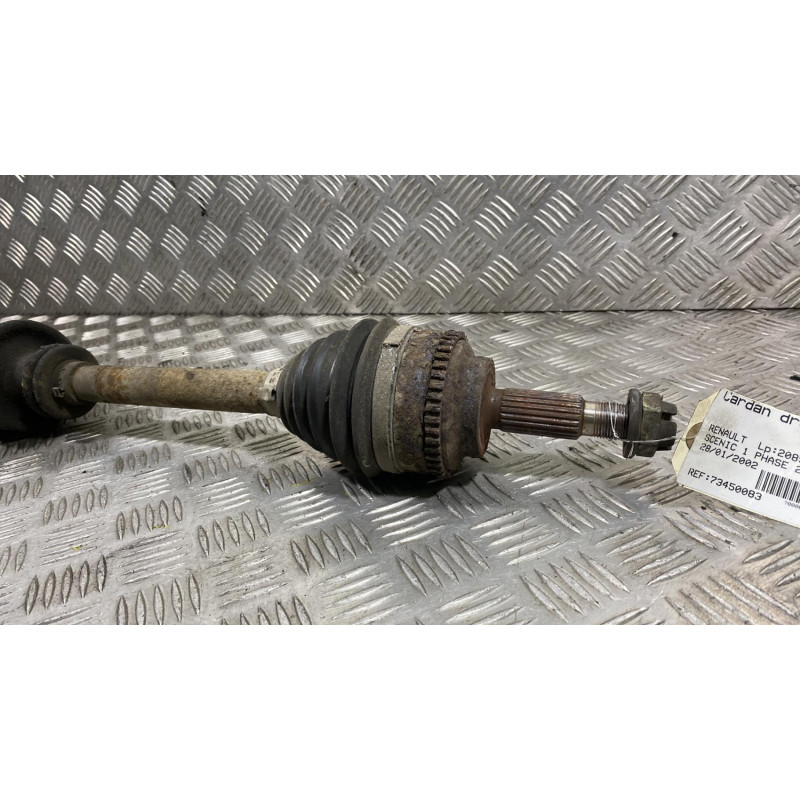 Cardan droit (transmission) RENAULT SCENIC 1 Photo n°2