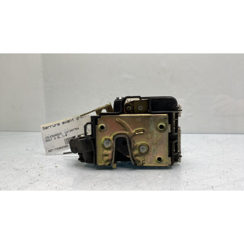 Serrure avant droit VOLKSWAGEN GOLF 3 Photo n°3