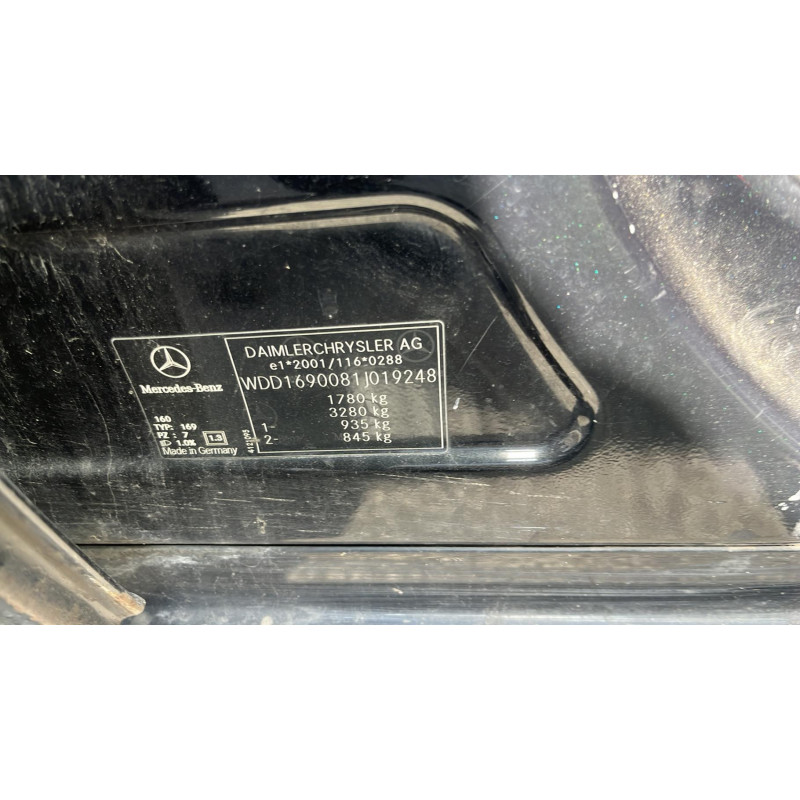 Feu arriere principal droit (feux) MERCEDES CLASSE A 169 Photo n°10