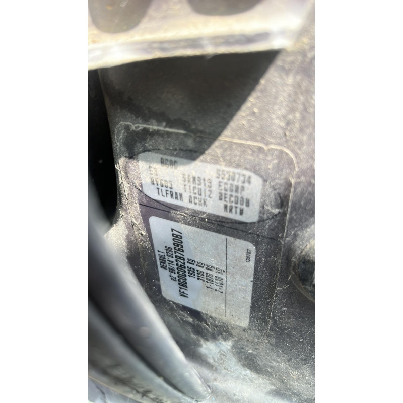 Poignee interieur arriere gauche RENAULT LAGUNA 2 Photo n°5