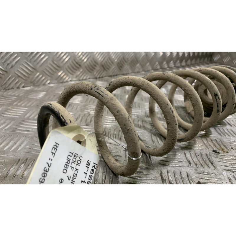 Ressort de suspension arriere gauche VOLKSWAGEN GOLF 7 Photo n°2