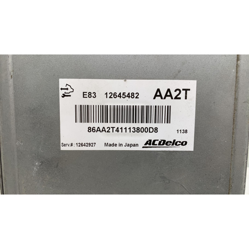 Calculateur moteur CHEVROLET AVEO 2 Photo n°3