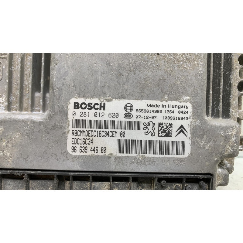 Calculateur moteur PEUGEOT PARTNER 1 Photo n°4