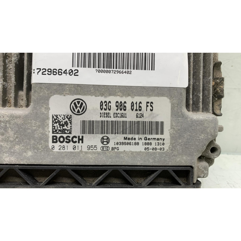 Calculateur moteur VOLKSWAGEN GOLF 5 Photo n°2