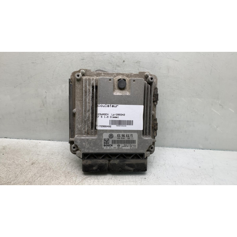Calculateur moteur VOLKSWAGEN GOLF 5 Photo n°4