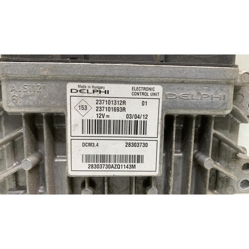 Calculateur moteur RENAULT TWINGO 2 Photo n°4