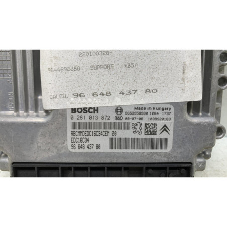 Calculateur moteur CITROEN C4 1 Photo n°1